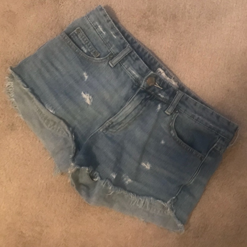 Free people jean shorts - Picture 1 of 5